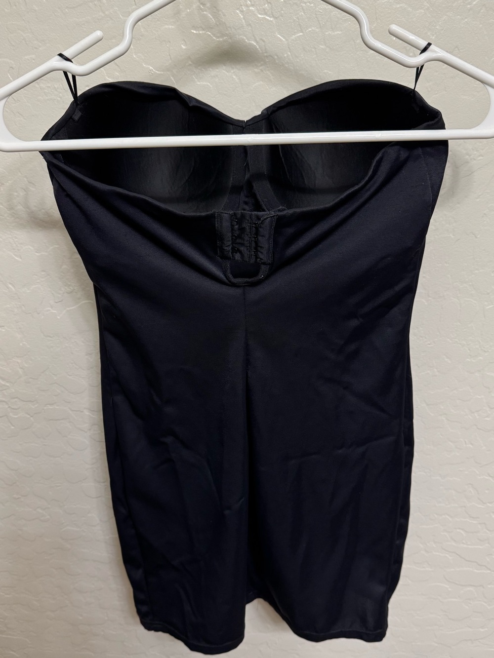 Flexees by Maidenform Black Strapless Shaper Dress Slip 36D Style 3741 - Picture 4 of 5